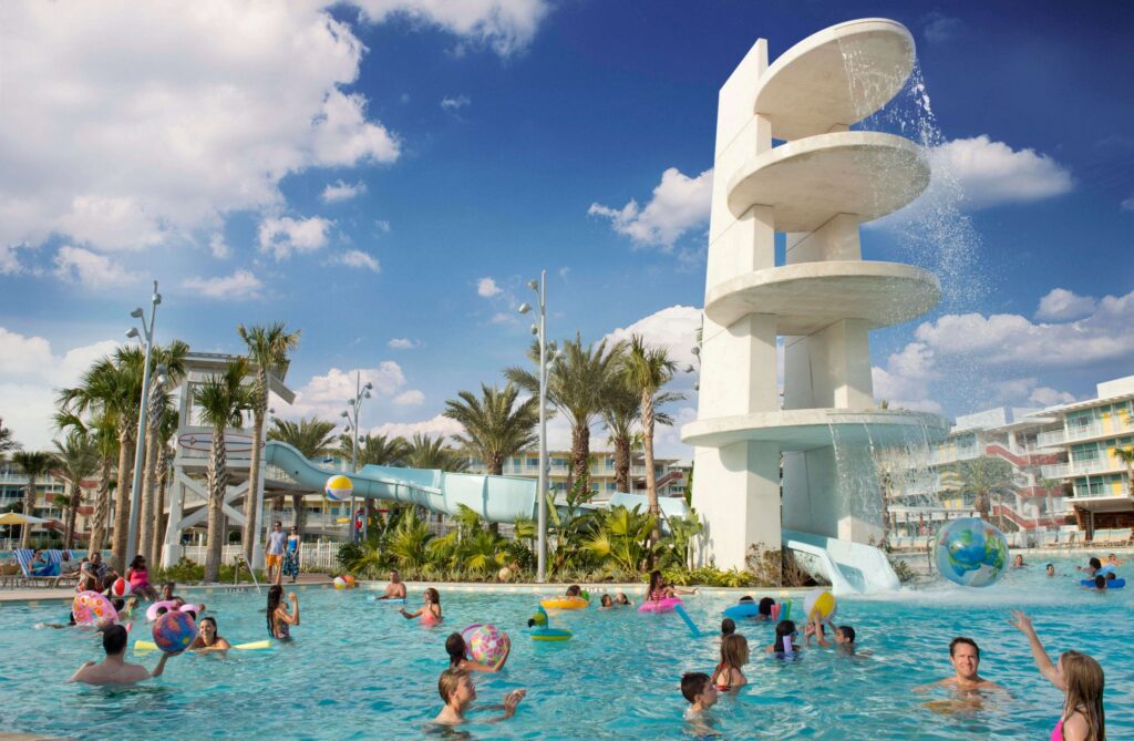 Courtyard Pool en Cabana Bay Beach Resort